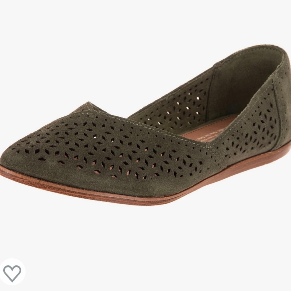 Toms Suede Jutti Flat